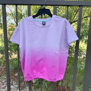 ID Ideology Ombre Short Sleeve Drawcord T-Shirt